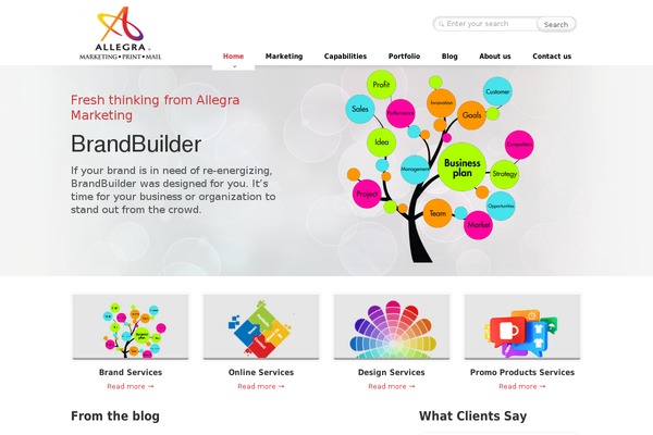 Caffeine theme site design template sample
