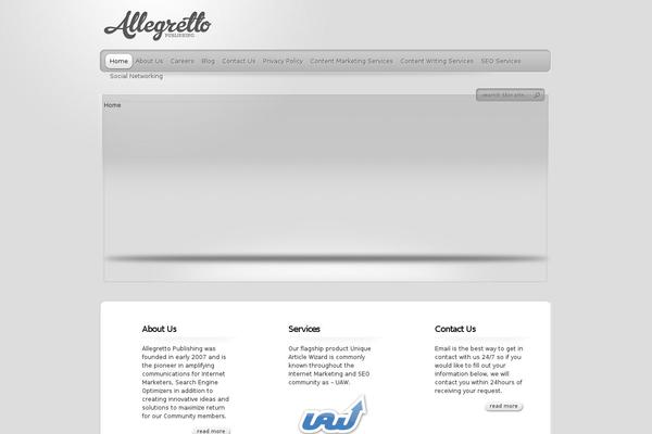 TheProfessional theme site design template sample