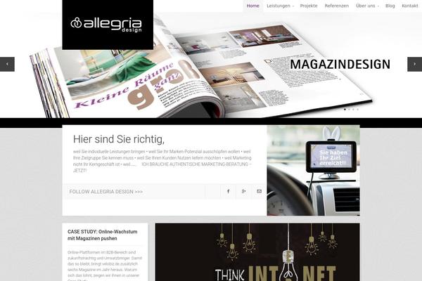 Adventure theme site design template sample