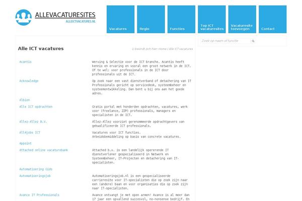 Ictic theme site design template sample