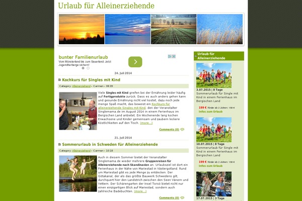 alleinerziehende-urlaub.de site used Landzilla-2.3