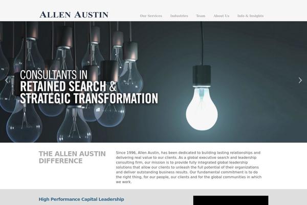 allenaustin.com site used Celeste