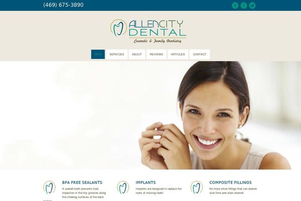 MediCenter theme site design template sample