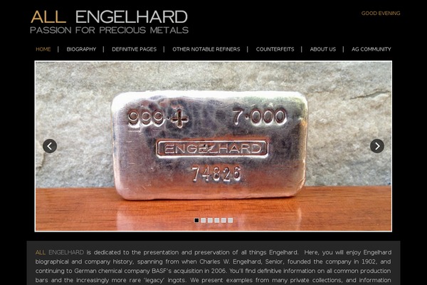 allengelhard.com site used Easyedit