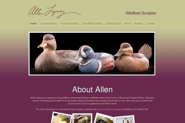 Hybrid theme site design template sample