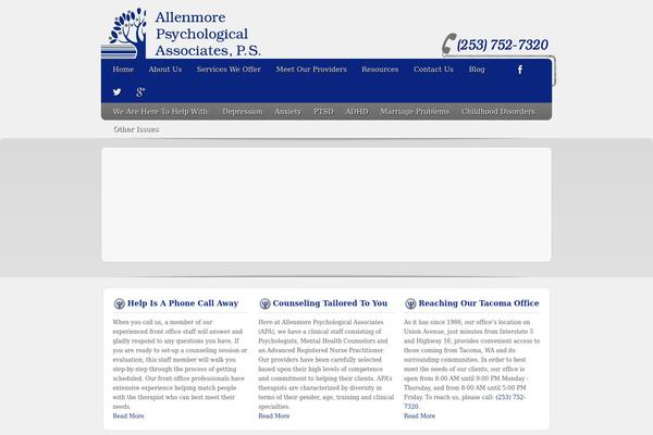 Enterprise theme site design template sample