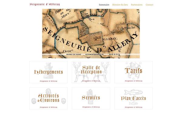 alleray.fr site used Oceanwp-child-theme