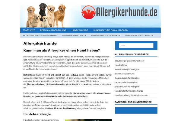 MH Magazine theme site design template sample