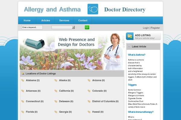 Directorypress theme site design template sample