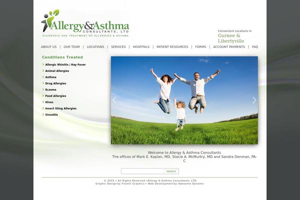 allergy-asthmaconsultants.com site used Allergyasthmah