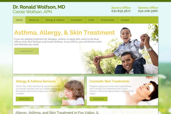 Glass theme site design template sample