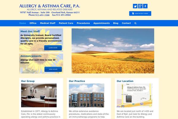Richer theme site design template sample