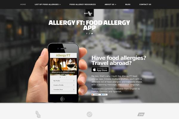 Petrichor theme site design template sample