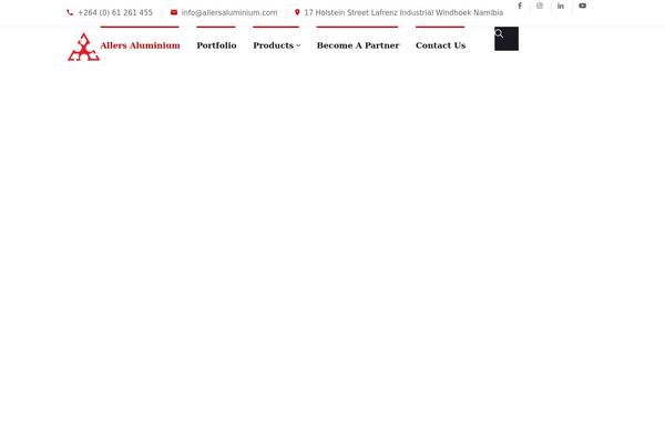 Stål theme site design template sample