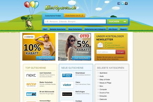 Site using WP Search Suggest plugin