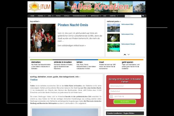 Admania theme site design template sample