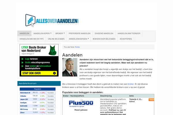 Site using Wp-tabular plugin