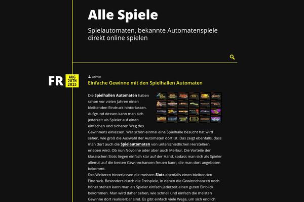 allespiele.info site used LifeLog