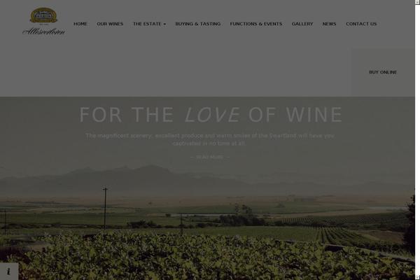 Site using WP Splash Page plugin