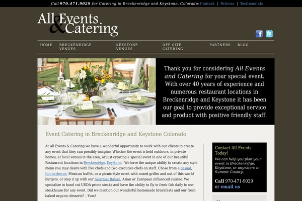 Thesis 1.8.5 theme site design template sample