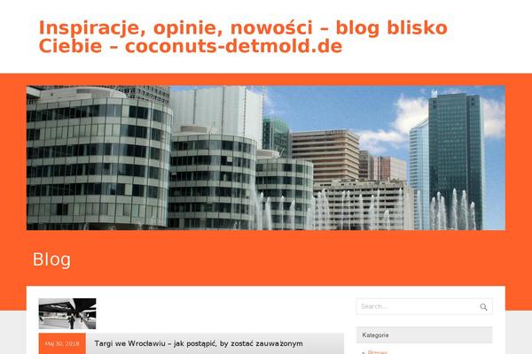 zeeFocus theme site design template sample