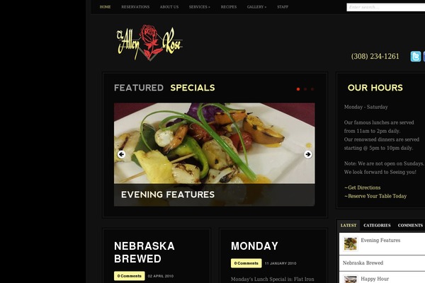 Daily Edition theme site design template sample
