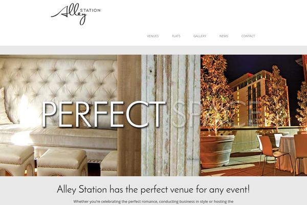 Electra theme site design template sample