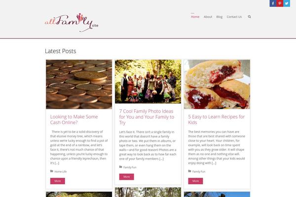 3Clicks theme site design template sample