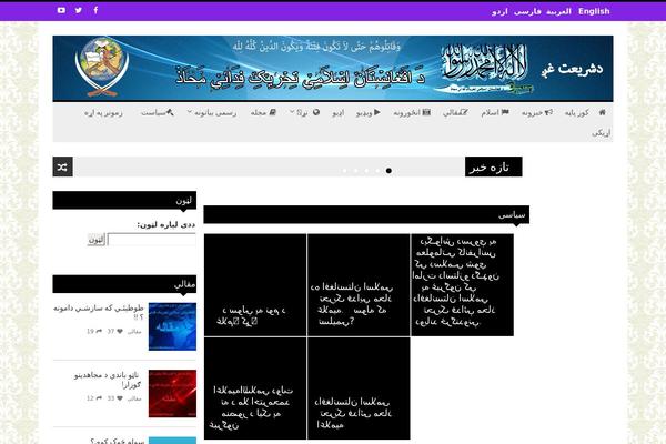 Site using ICIT Weather Widget plugin
