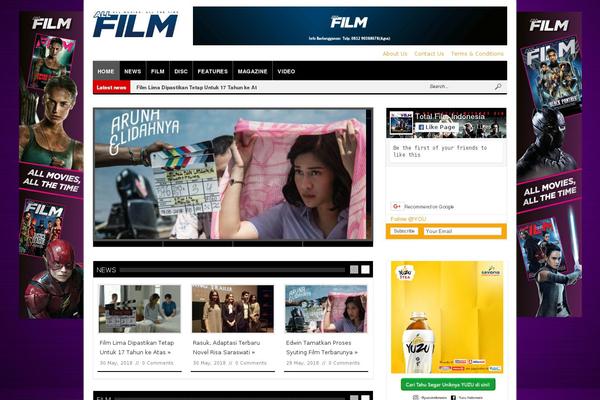 All News theme site design template sample