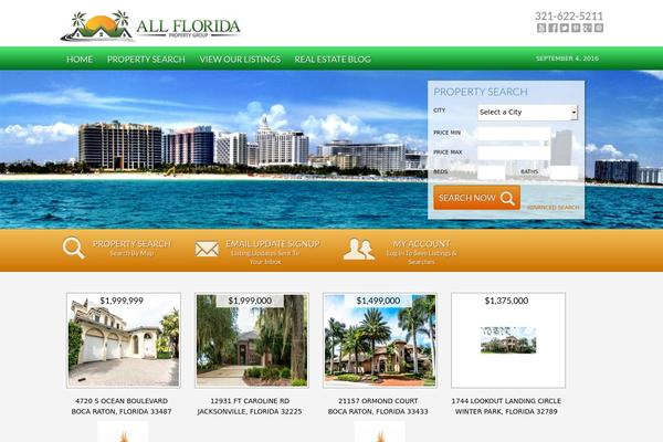 Turn Key theme site design template sample