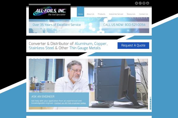 Kalium-child theme site design template sample