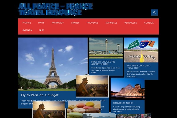 Surfarama theme site design template sample