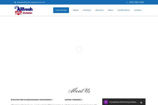 allfreshfoodproducts.com site used Designavi