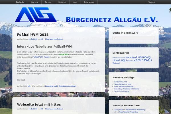 allgaeu.org site used Catch-evolution-child