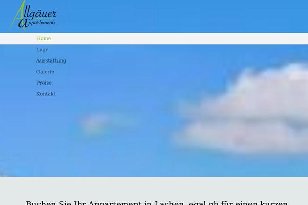 Impreza theme site design template sample
