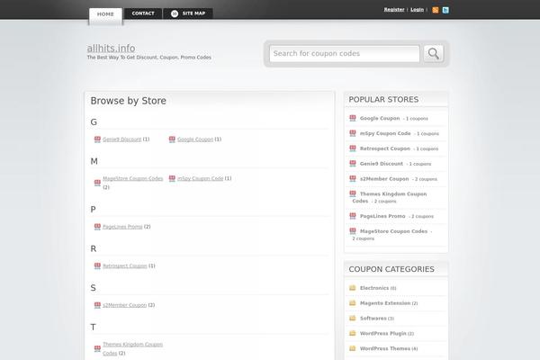allhits.info site used Clipper