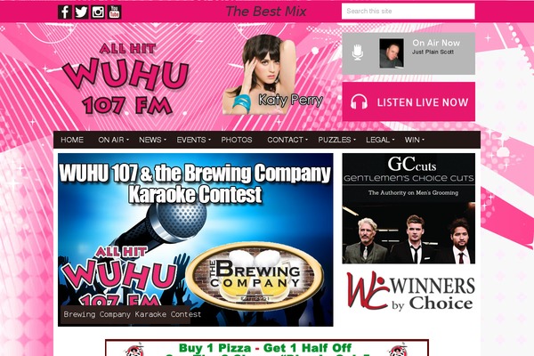 Site using Advertise plugin