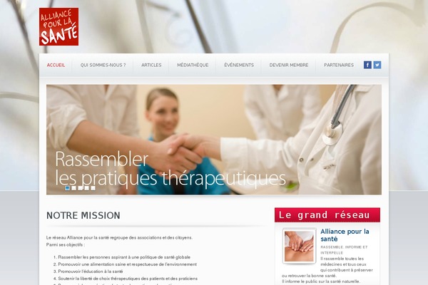 Candidate theme site design template sample
