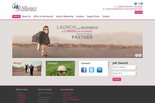 alliance-recruitment.com site used Alliance-recruitment