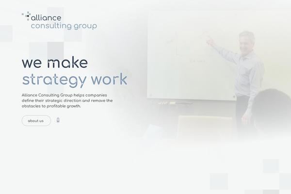alliancecg.com site used Alliance-consulting