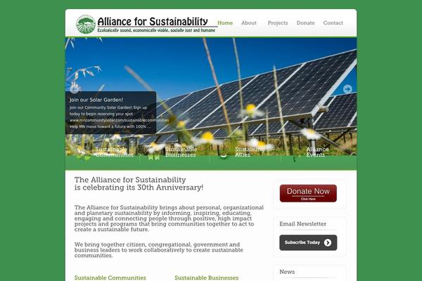 Ecobiz theme site design template sample