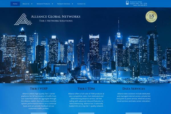 Libra theme site design template sample