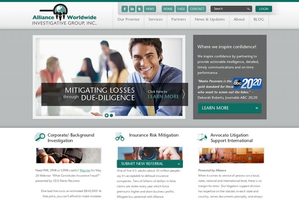 allianceinvestigative.com site used Allianceinvestigative