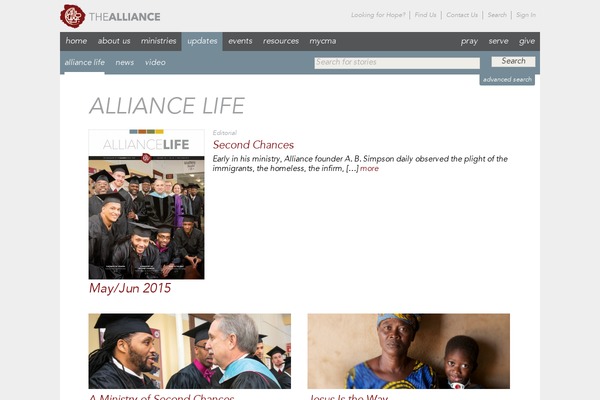 News theme site design template sample
