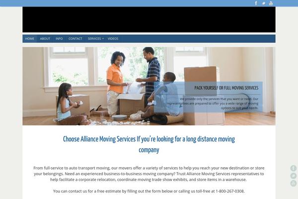 Tempera theme site design template sample