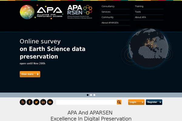alliancepermanentaccess.org site used Advantec