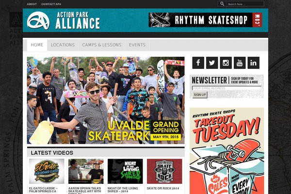 GoodNews theme site design template sample