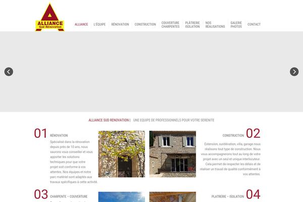 Divi theme site design template sample