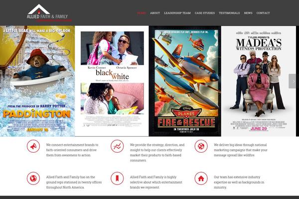 Chariot theme site design template sample